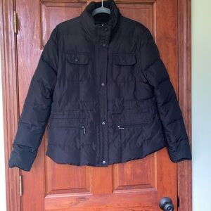 Kenneth Cole Reaction women’s black down jacket.